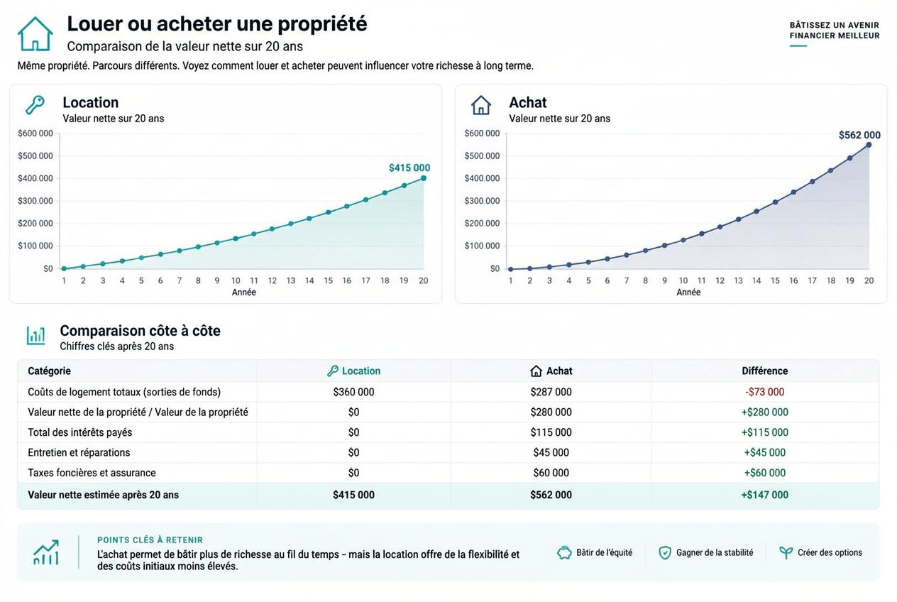 Aperçu de Calculateur louer ou acheter